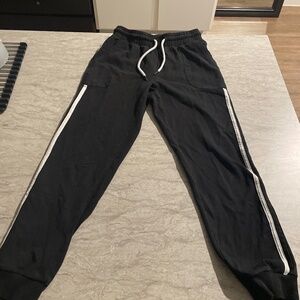 Women's Striped Sweat Pants
